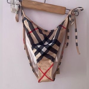 NWT Authentic Burberry Bikini Bottoms XL